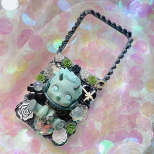 Decoden phone case, Pop Mart phone case,Kawaii Phone Case,Cute Phone Case Whipped Cream Effect case,decoden phone case,e for all device