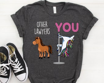 Lawyer Shirt, Lawyer Gift, Funny Lawyer Gift, Lawyer T-shirt, Lawyer Tshirt, Lawyer Tee, Other Lawyers Gift, Unicorn Funny Lawyer Shirt