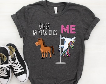 Regalo de cumpleaños número 69, camisa de cumpleaños número 69, regalo de feliz cumpleaños 69, 69 años, camisa Bday 69, regalo de cumpleaños 69, camiseta 69, camisa 69