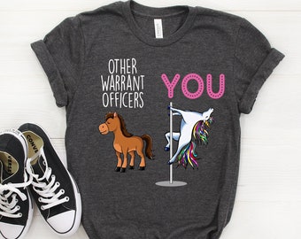 Warrant Officer Shirt, Warrant Officer Gift, Funny Warrant Officer Gift, Warrant Officer T-shirt, Warrant Officer Tshirt, Unicorn Shirt