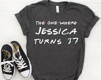 37th Birthday Gift, 37 Birthday T-shirt, Funny 37th birthday gift, 37 years old, 37th bday shirt, 37th birthday gag, Gift for her, Women Tee