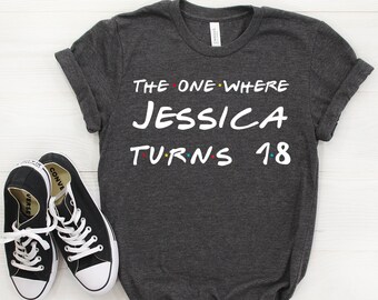 18th Birthday Gift, 18 Birthday T-shirt, Funny 18th birthday gift, 18 years old, 18th bday shirt, 18th birthday gag, Gift for her, Women Tee