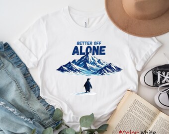 But Why Penguin shirt, Nihilist Penguin Shirt, penguin Introvert Tee, Penguin Meme Sweatshirt, Free Penguin Tee, Mental Health Humor Shirt
