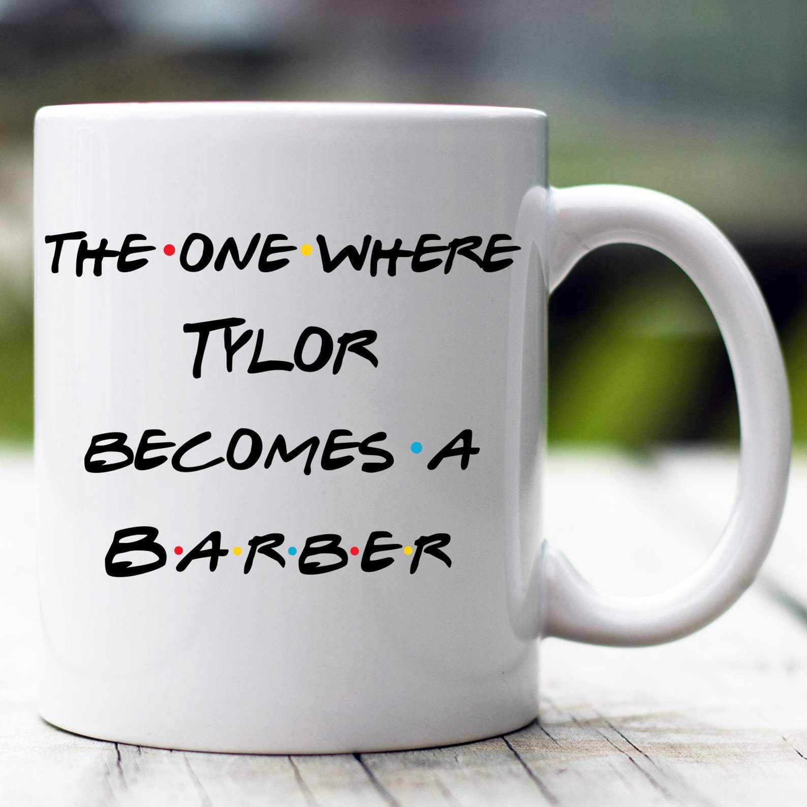 Personalized Barber Graduation Mug Barber Promotion Gift Etsy