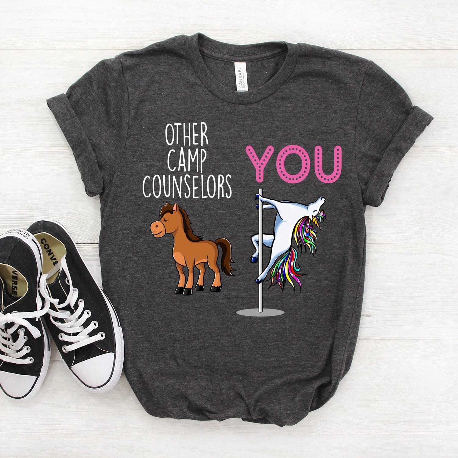 Camp Counselor Shirt, Camp Counselor Gift, Funny Camp Counselor Gift, Camp Counselor T-shirt, Camp Counselor Tshirt, Unicorn Shirt, Hoodie