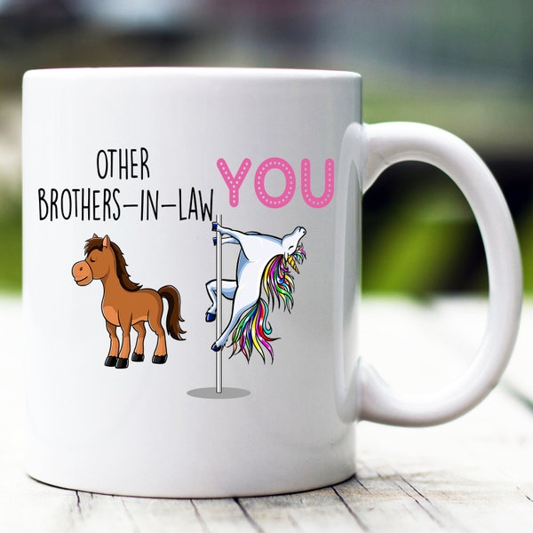 Brother-in-law Gift, Brother-in-law Mug, Brother-in-law Funny Unicorn Mug, Brother-in-law Cup, Brother-in-law Coffee Mug, Brother in law Mug