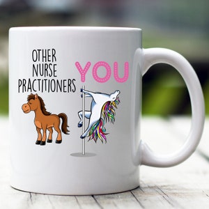 Nurse Practitioner Gift, Nurse Practitioner Mug, Nurse Practitioner Funny Unicorn Mug, Nurse Practitioner Cup, Nurse Practitioner Coffee Mug
