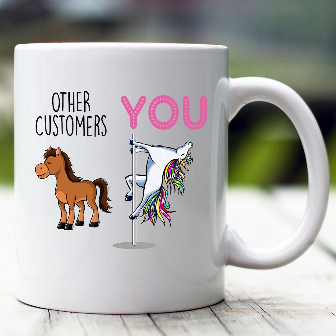 Customer Gift, Customer Mug, Customer Funny Unicorn Mug, Customer Cup ...