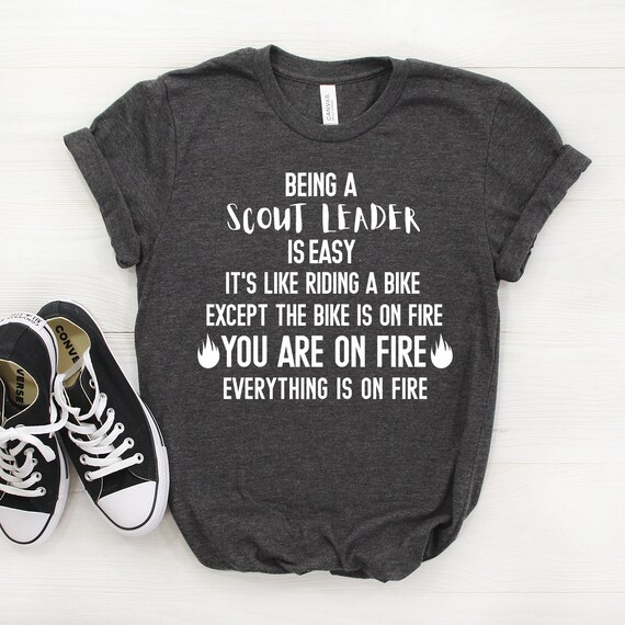 Scout T Shirt Scouting Leader Tshirt Camping Hiking Tee Gift Scout T Shirt Scouting Leader Tshirt Camping Hiking Tee Gift