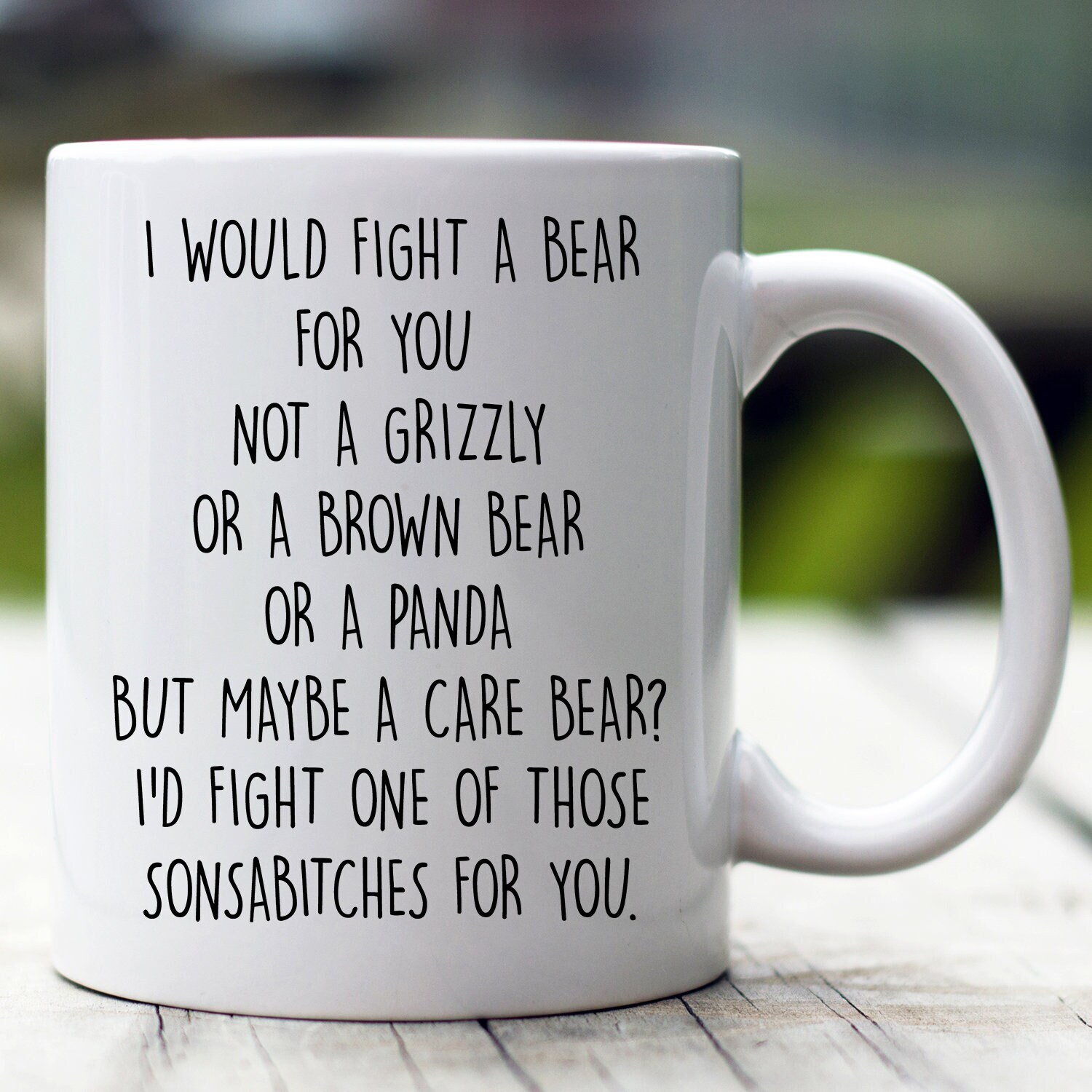 Sister Tumbler, I'd Fight A Bear For You Sister, Funny Sister Gift...