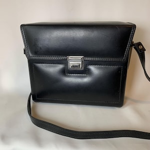 Vintage Faux Leather Camera Case