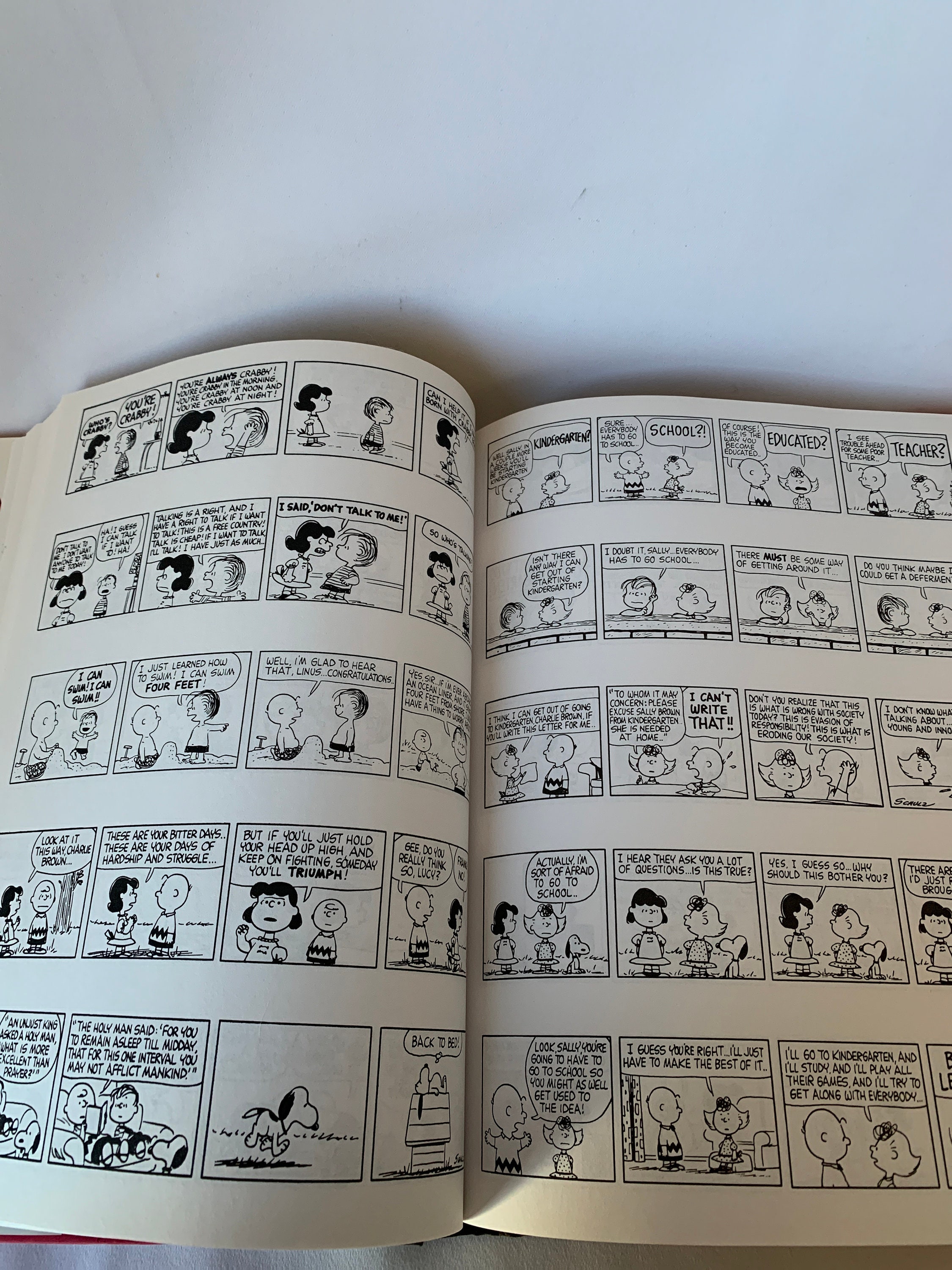 1968 Peanuts Treasury Comic Book Etsy