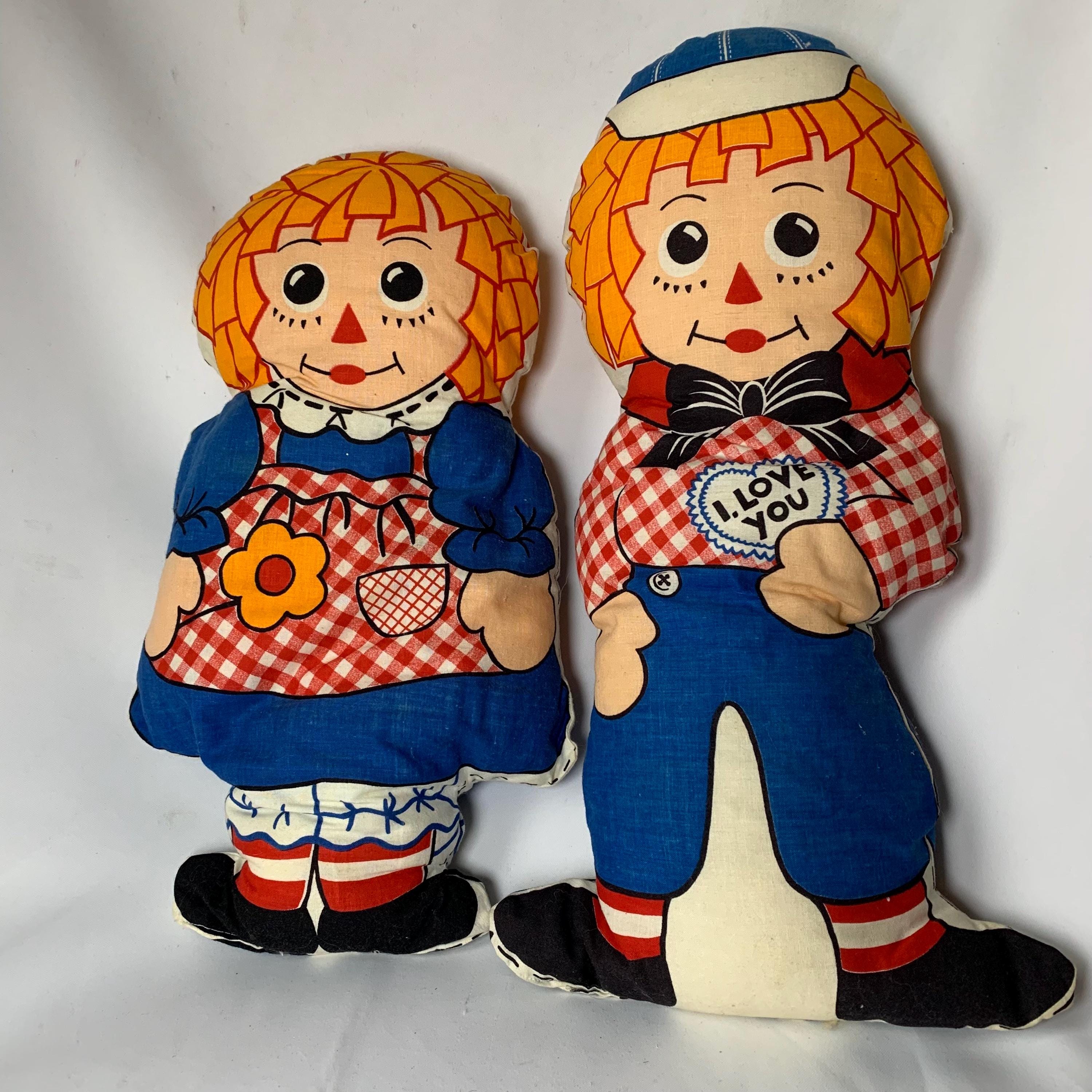 Raggedy Ann & Andy アーサー ピロードール ヴィンテージ Vintage Raggedy Ann Pillow - Etsy