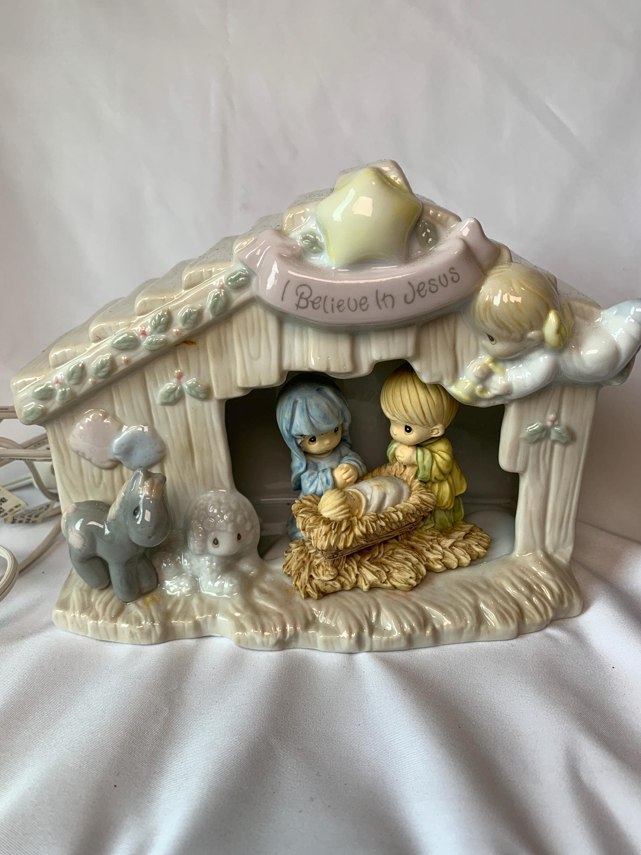 Vintage Precious Moments Night Light - Etsy