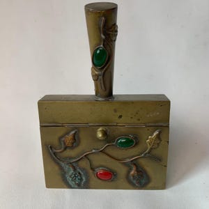Vintage Brass Tobacco Ashtray