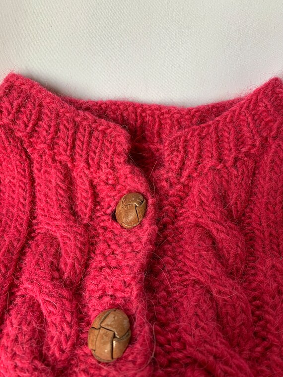 Small Hand Knit Toddler Sweater - image 4