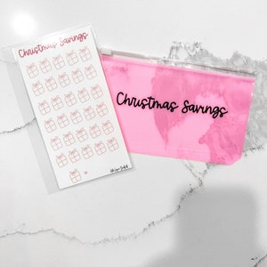 Christmas Savings Challenge