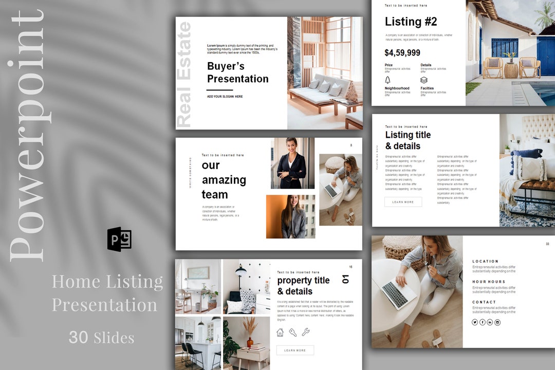 Real Estate Listing Presentation, Ppt Template, Listing Presentation, Real Estate Marketing, Real Estate Powerpoint, Realtor Marketing - Etsy real-estate-listing-presentation-ppt-template-listing-presentation-real-estate-marketing-real-estate-powerpoint-realtor-marketing-etsy