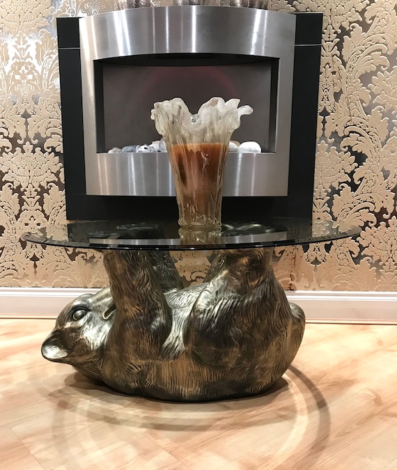 Bear coffee table for sale deals