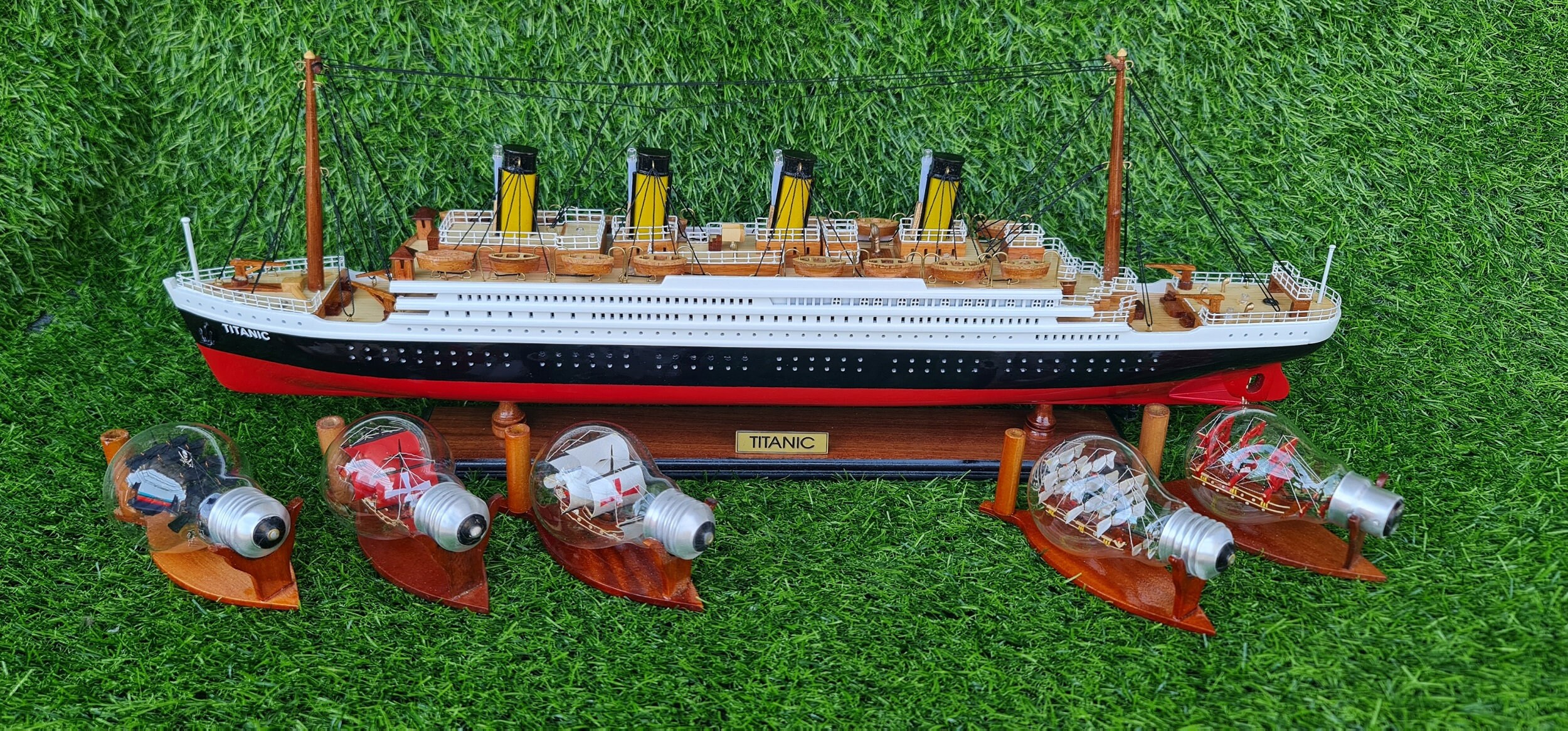 Titanic Model Ship Boat Toy Ship Model Boat Wooden Titanic | Etsy