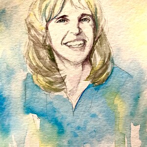 Custom Portraits Watercolor image 3