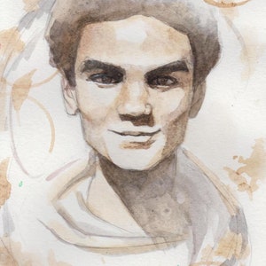 Custom Portraits Watercolor image 6
