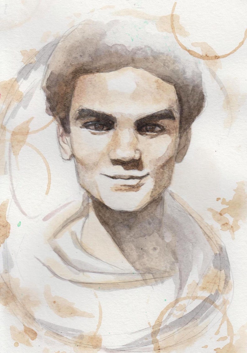 Custom Portraits Watercolor image 6