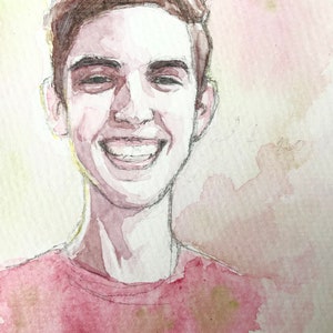 Custom Portraits Watercolor image 4