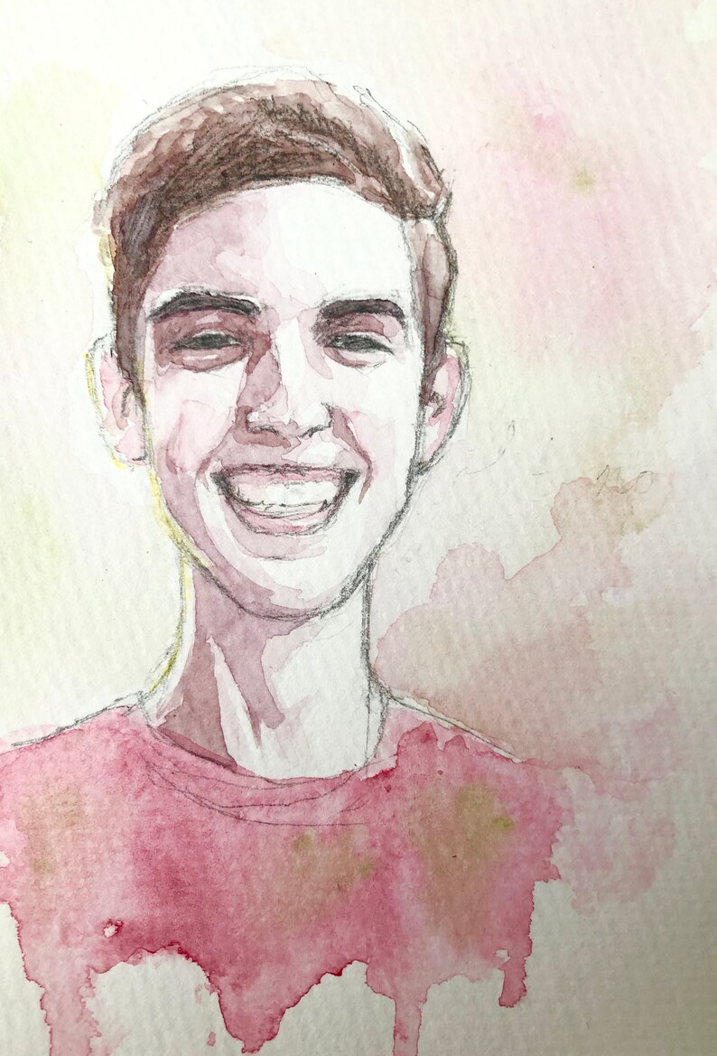 Custom Portraits Watercolor image 4