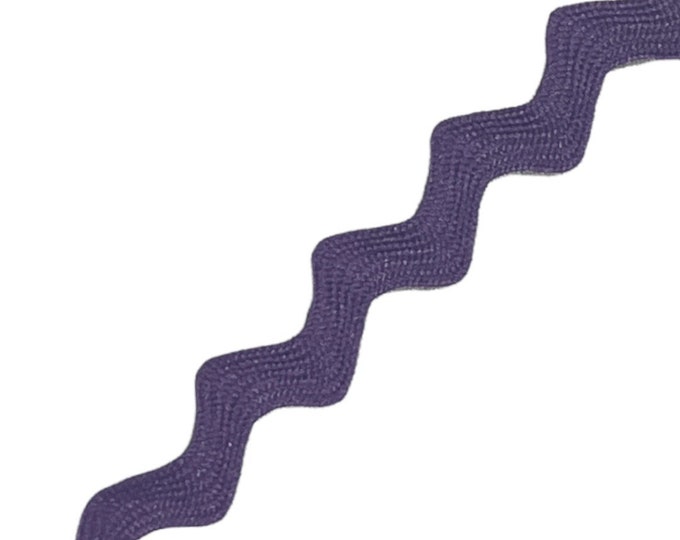 Jumbo Rick Rack in Lavender 1.4 Inch Wide Poly Fun Trim BY Etsy