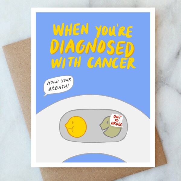 Cancer Card - Etsy