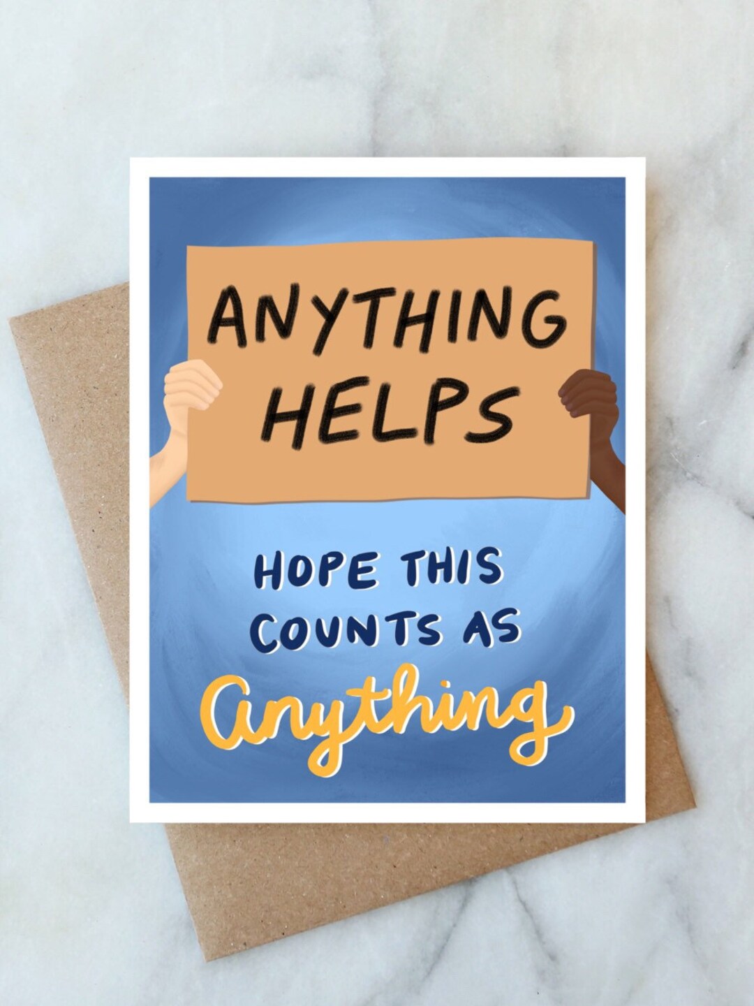 Random Kindness Card Homeless Card Random Act of Kindness Card Card for