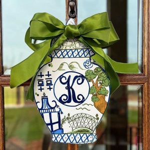 Ginger Jar Door Hanger