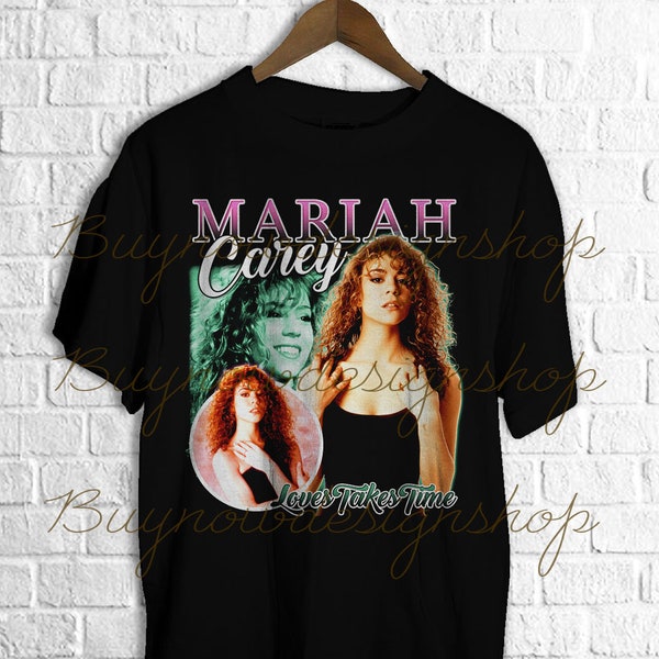 Mariah Carey - El amor toma tiempo camiseta