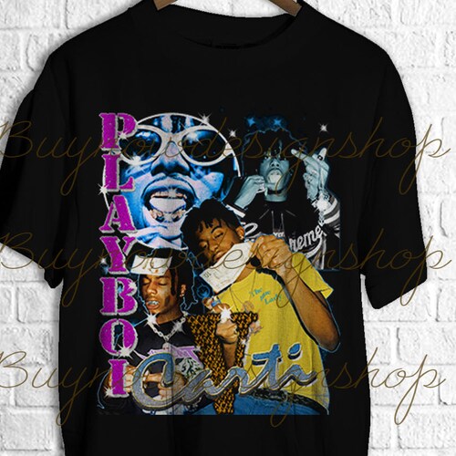 Playboi Carti Hip Hop Rap T-shirt - Etsy