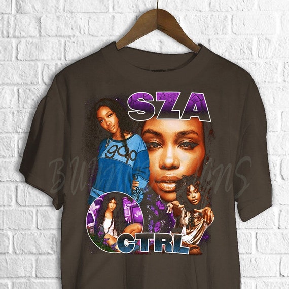 Vintage 90s Bootleg Sza T-Shirt - Listentee