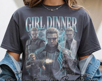 チェーンソーマジニ レジデンスイービル5 プレミアムTシャツ（ベクター