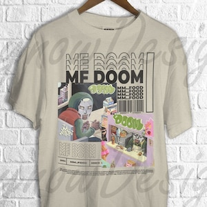 Vintage Mf Doom Shirt, Mf Doom merch, Mf Doom - Mm..Food Poster Graphic tee