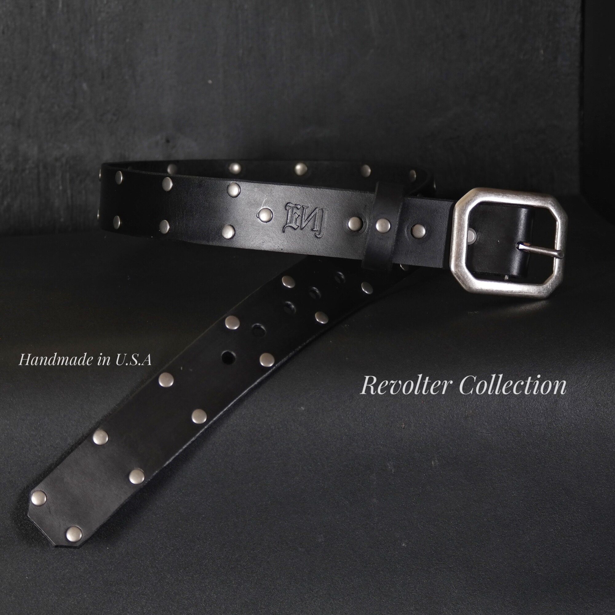Stefan Cooke studded leather belt | Smart Closet
