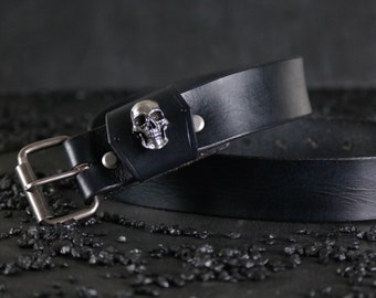 Western Pirate Skull Buckle Gürtel Ledergürtel Für Männer Cowboy Casual Western Pirate Skull Buckle Gürtel Ledergürtel Für Männer Cowboy Casual