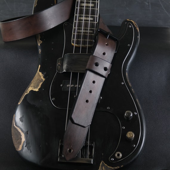 Indian Ocean - Leder Gitarrengurt [ Lights Edition] - Straps