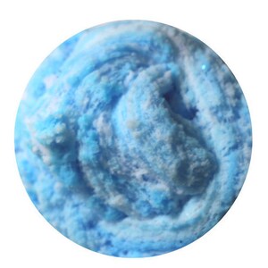 Two-toned cloud slime, christmas slime, blue cloud slime, unscented slime, cloud slime, christmas gift, white cloud slime, gift for grandkid