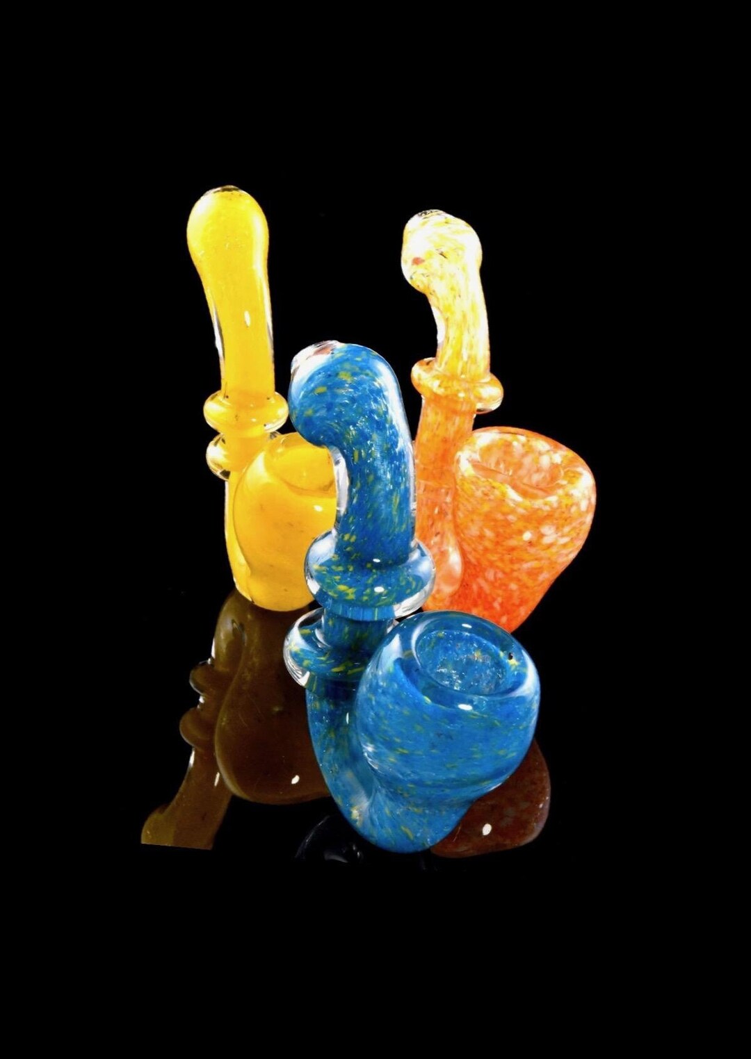 NEW 5 Stand up Sherlock Pipe / Fumed / Tobacco Pipe / Glass Pipe