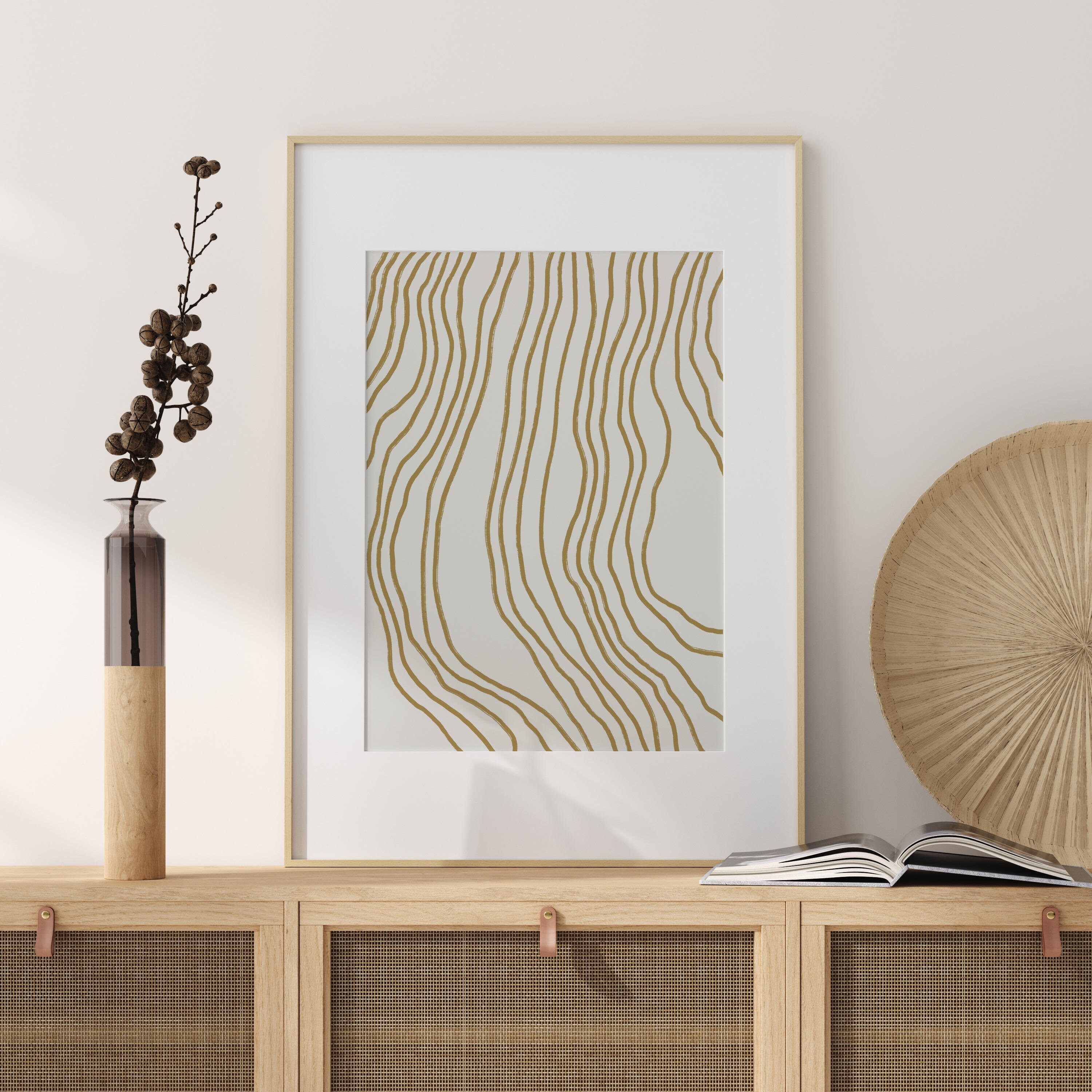 Geometric Line Wall Art. Printable Art / Downloadable Print / Etsy