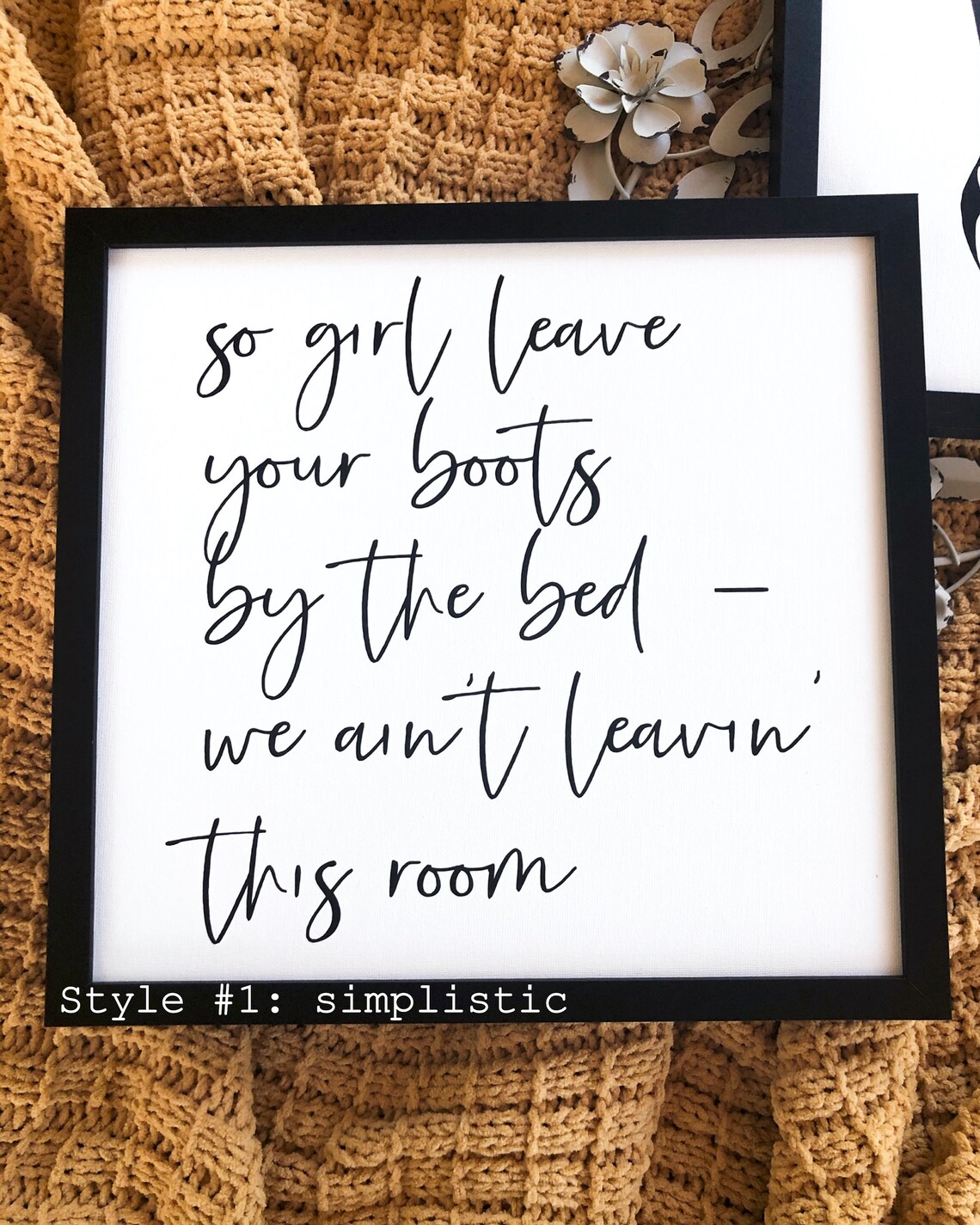 Cover Me Up Lyric Sign Wallen Sign Canvas Decor Etsy