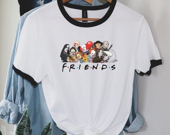 Horror Friends Shirt - Etsy UK