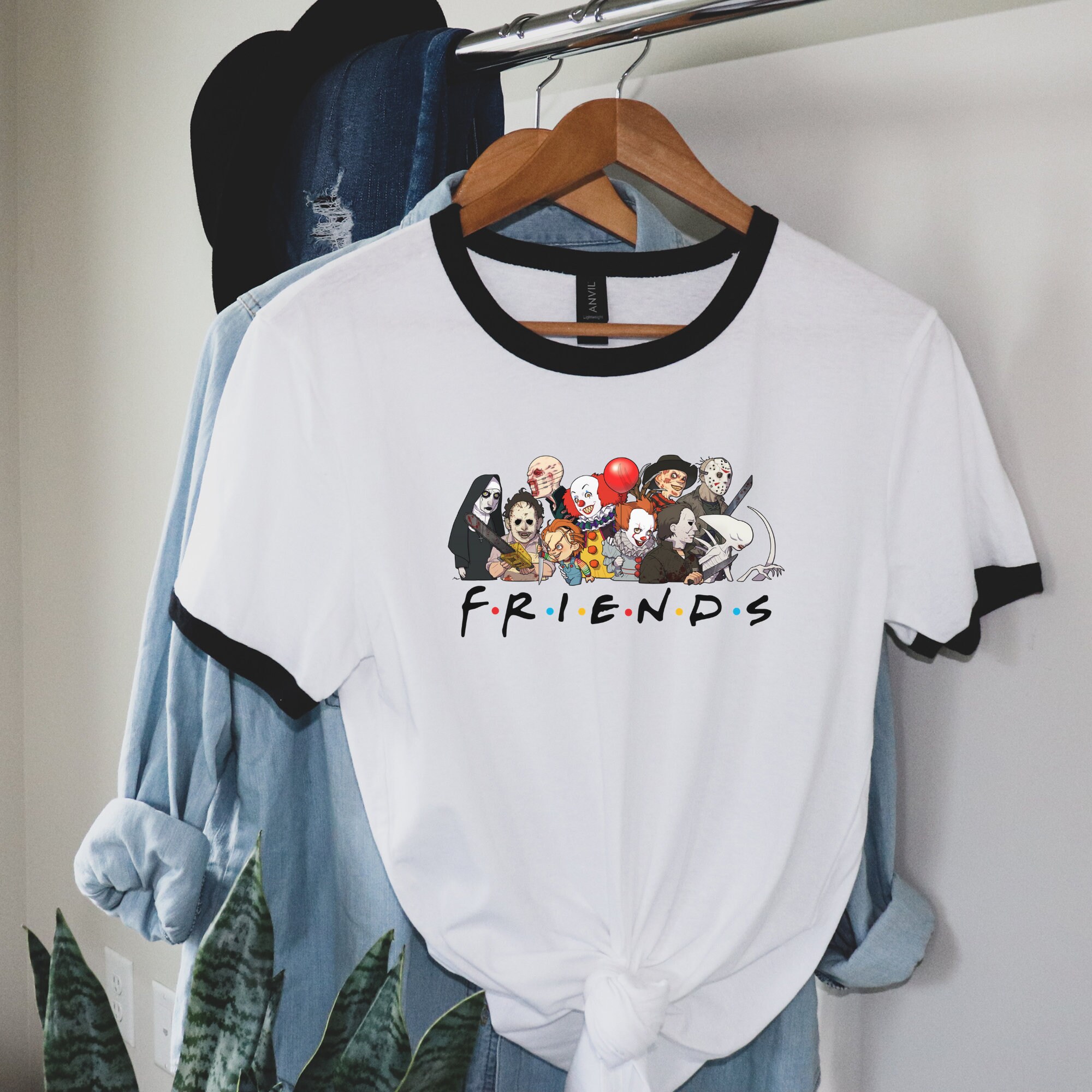 Horror Shirt Halloween Shirt Friends 
