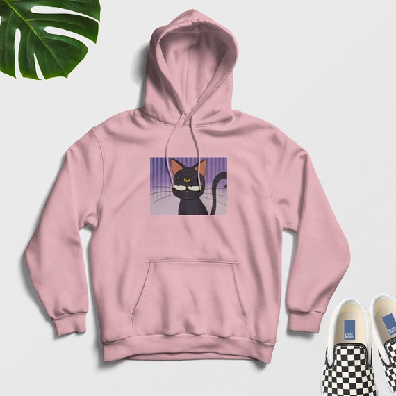 kawaii pink hoodie