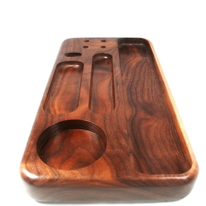 Curly Walnut Rolling Tray