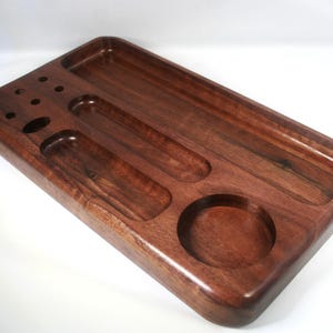 Curly Walnut Rolling Tray
